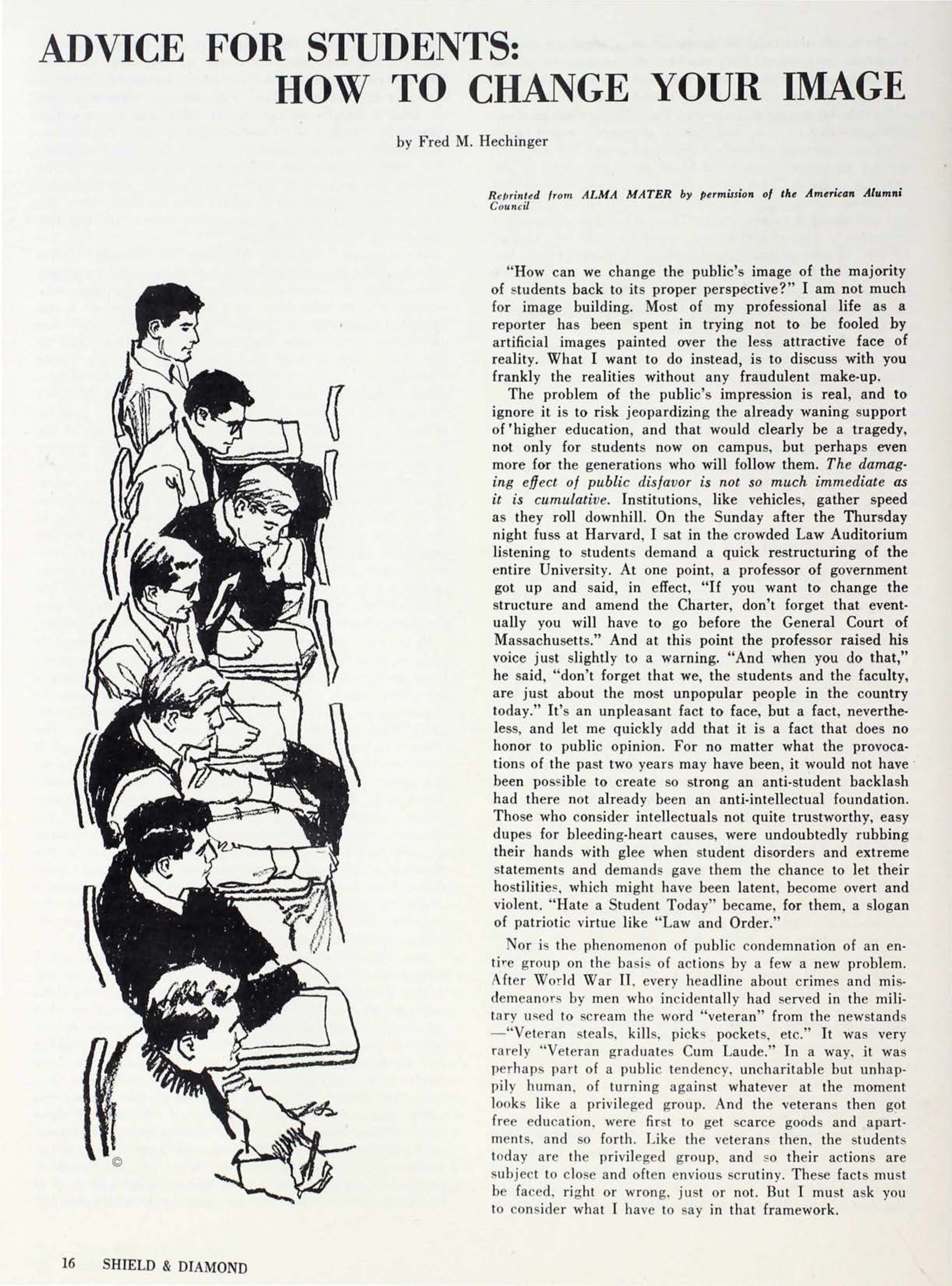 Advice For Students: How To Change Your Image